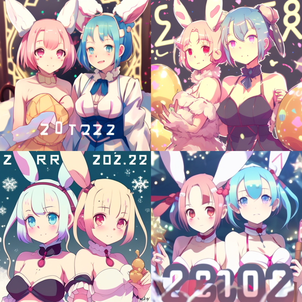 Tatsuya1970 Happy new year Rabbit just 2023year ReZERO Starting 799a09a0 e641 4157 802a 57cd0ca93648