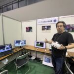 「HIROSHIMA CONTI-NeW FeS 2025」でバーチャル花火大会を展示しました。