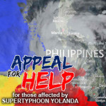 フィリピンの赤十字に寄付しました