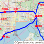 深圳市内の距離感をつかむ地図